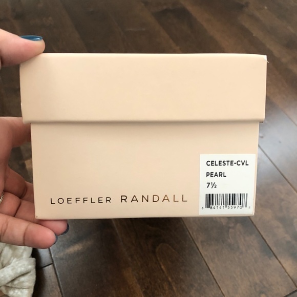 Loeffler Randall pearl suede mule 7.5 - Picture 9 of 9